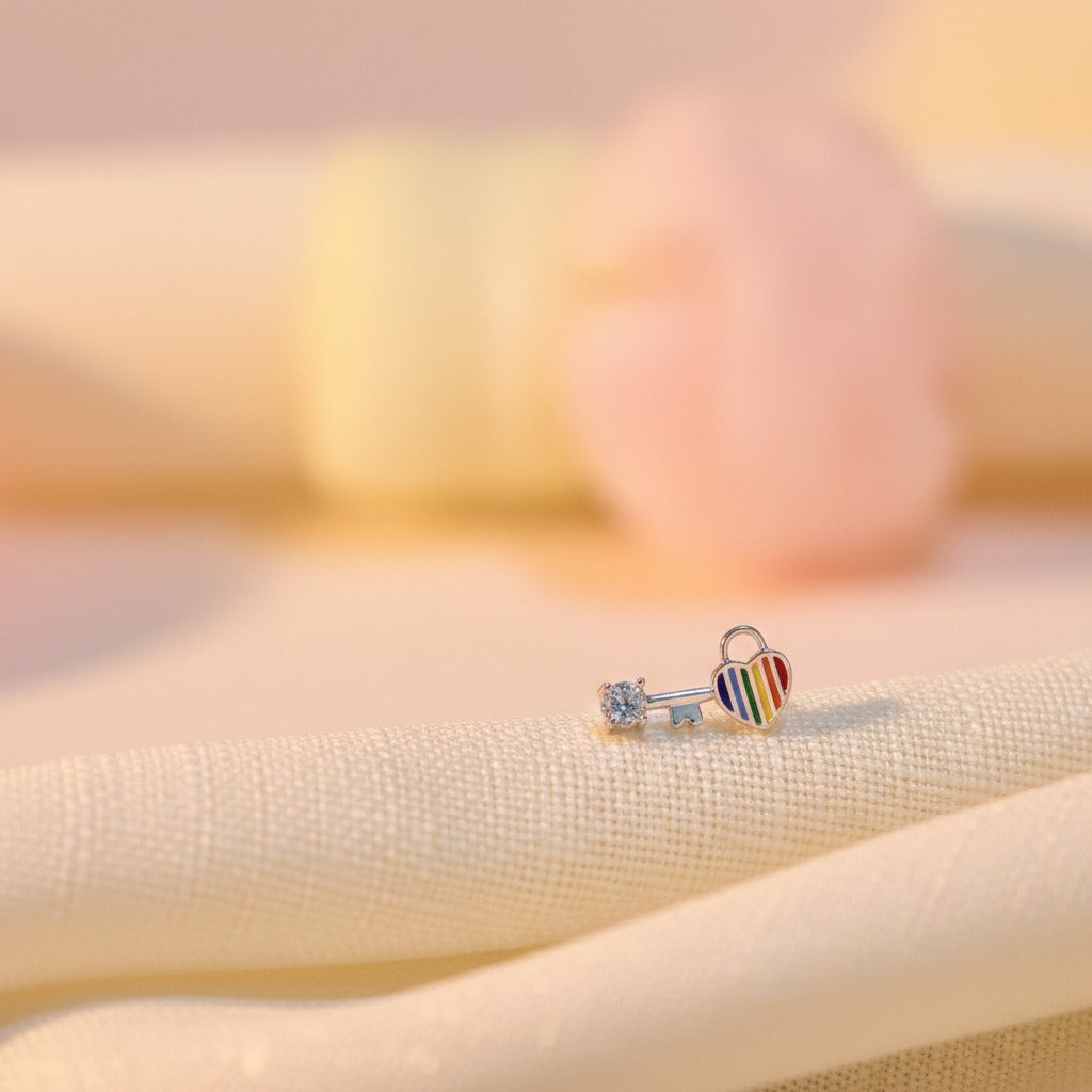 Little Love Kids 925 Silver Earrings