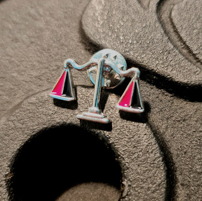 Stainless Steel Lawyer Pin