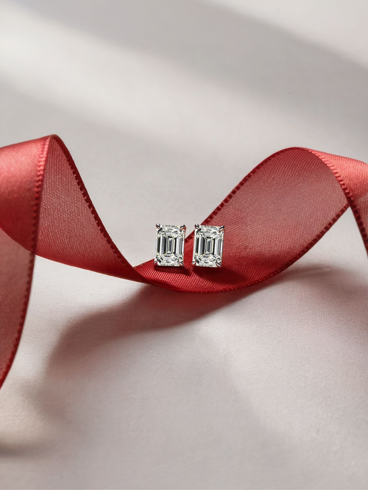 Rectangular Classy 925 Italian Silver Earrings