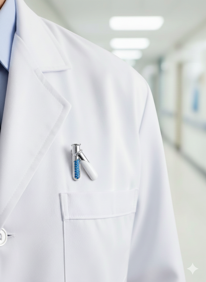 Stainless Steel Blue Tube Pin