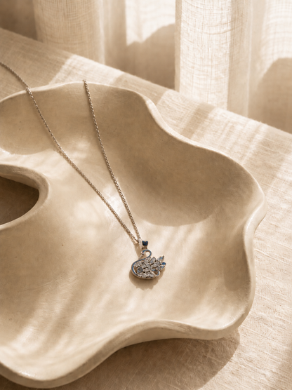 Swan Necklace – Italian 925 Sterling Silver