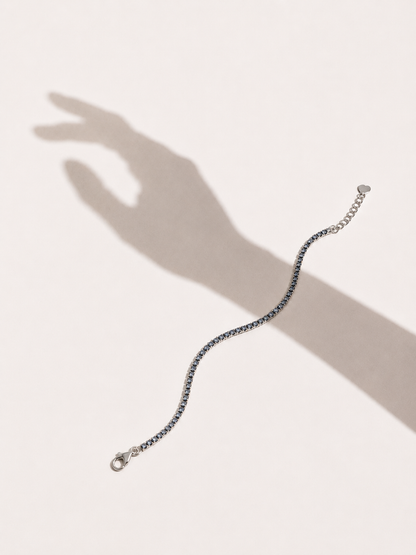 Mystic 925 Italian Silver Tennis Braclet