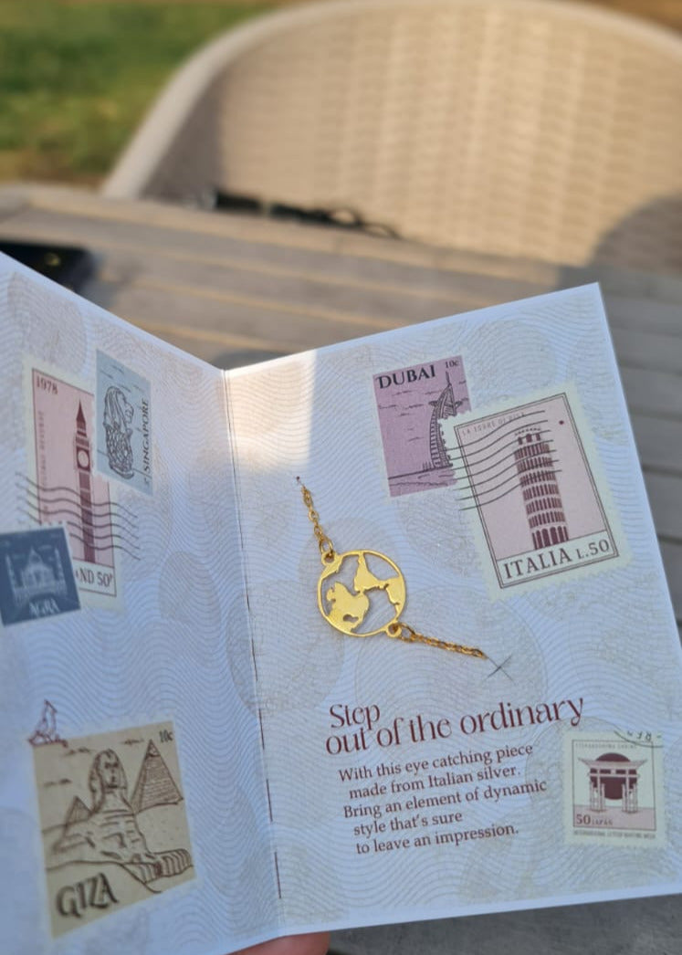 World map Bracelet