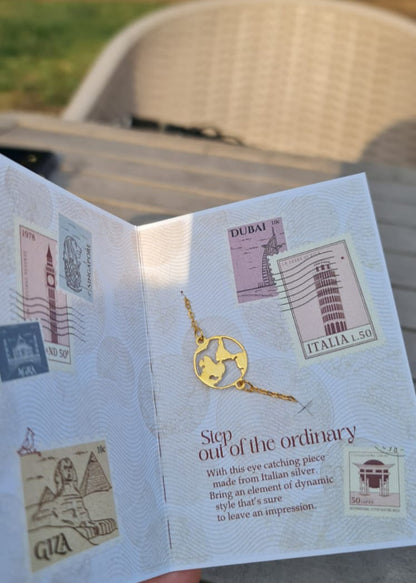 World map Bracelet