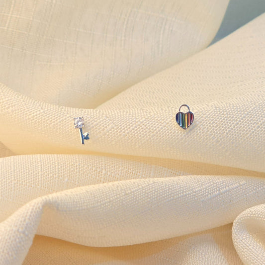 Little Love Kids 925 Silver Earrings