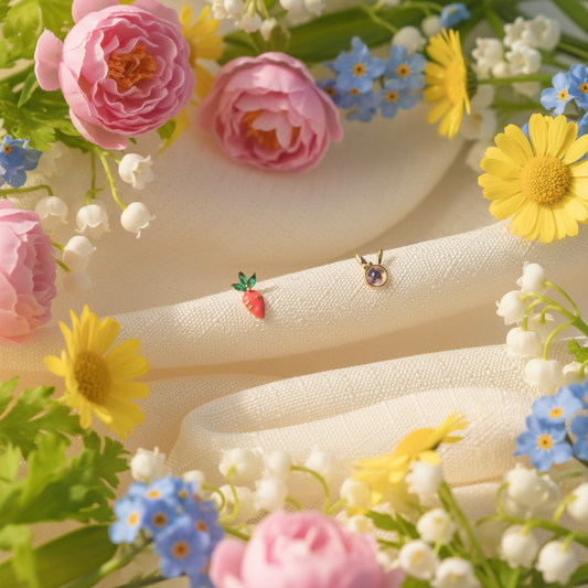 Funny Bunny Kids 925 Silver Earrings